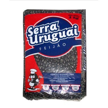 FEIJAO PRETO SERRA URUGUAI 1KG