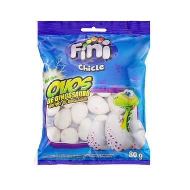 CHICLE FINI OVOS DE DINOSSAURO 80G