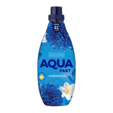 AMACIANTE AQUAFAST CONC AZUL HARMONIA 1L