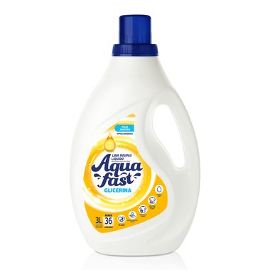 LAVA ROUPA LIQ AQUAFAST GLICERINA 3L