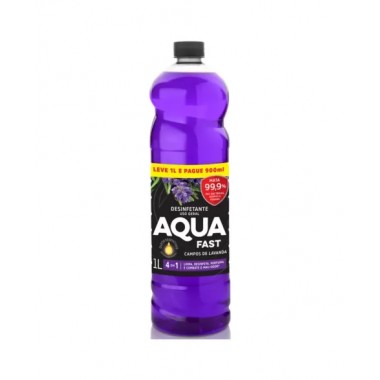 DESINFETANTE AQUAFAST CAMPO LAVANDA 1LT