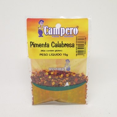 TEMPERO CAMPERO PIMENTA VERMELHA 15GR