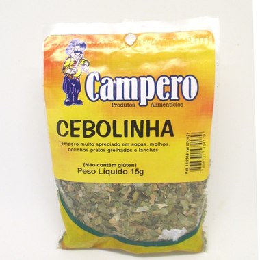 TEMPERO CAMPERO CEBOLINHA 15GR