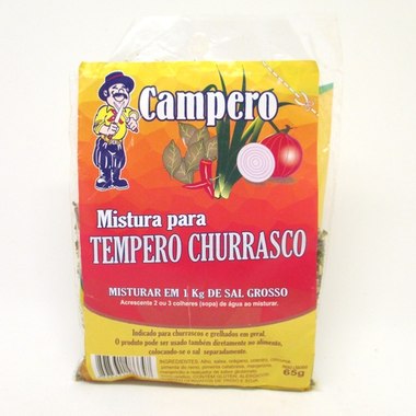 TEMPERO CAMPERO MISTURA CHURRASCO 65GR