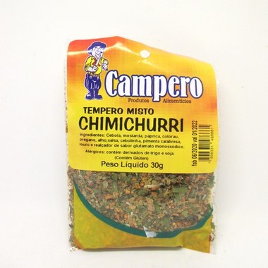 TEMPERO CAMPERO MISTO CHIMICHURRI 30GR