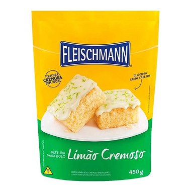 MISTURA BOLO FLEISCHMANN LIMAO 390GR