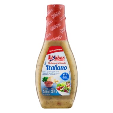 MOLHO SALADA KISABOR ITALIANO 240ML