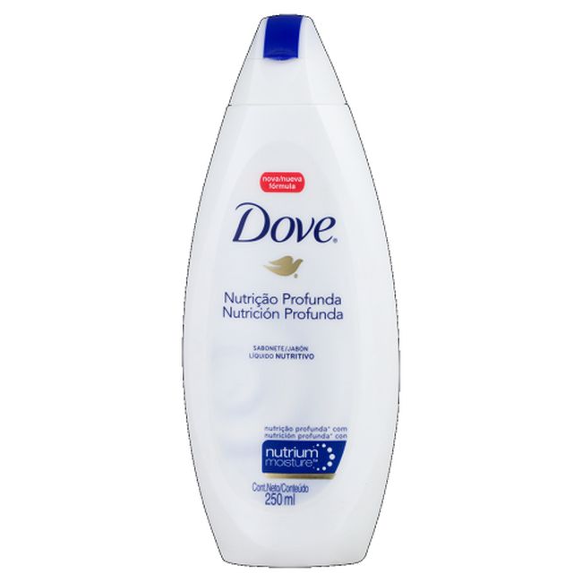 SABONETE LIQ DOVE NUTR PROF 250ML