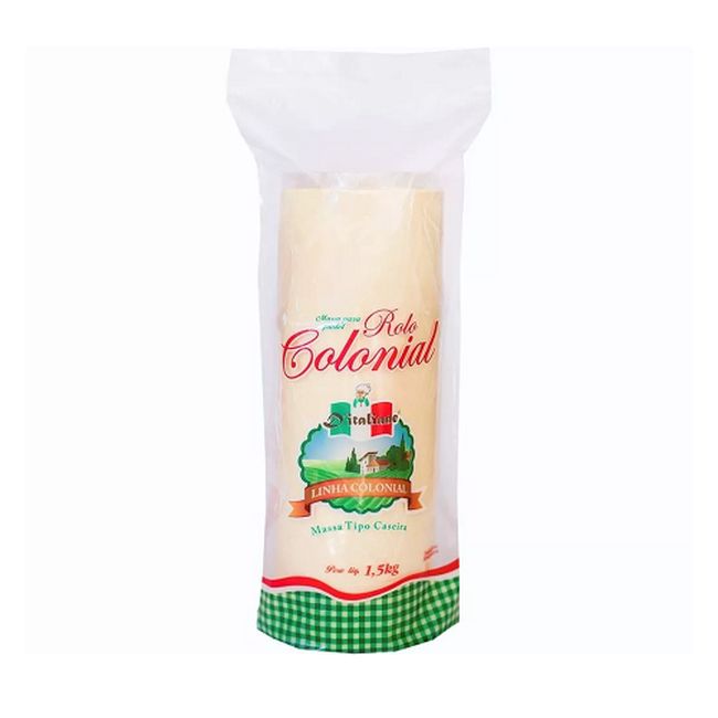 MASSA DITALIANE COLONIAL ROLO 1,5KG