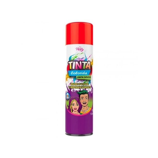 TINTA COLORIDA PCABELO VERMELHA 150ML