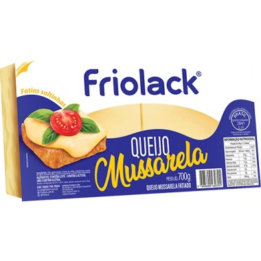 QUEIJO MUSSARELA FRIOLACK FAT 700G