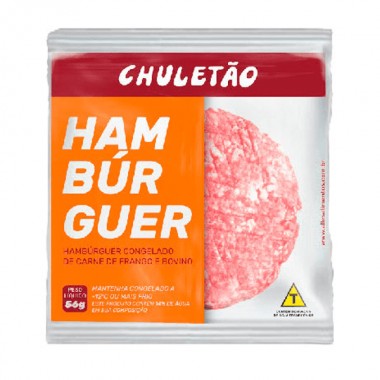 HAMBURGUER CHULETAO MISTO 56GR