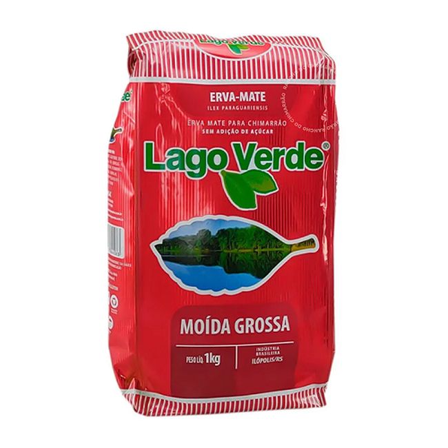 ERVA MATE LAGO VERDE MOIDA GROSSA 1KG