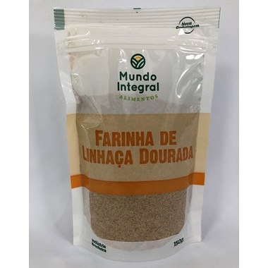 LINHACA MUNDO INTEGRAL DOURADA 200GR