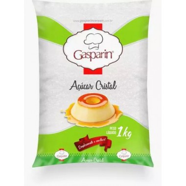 ACUCAR CRISTAL GASPARIN 1KG