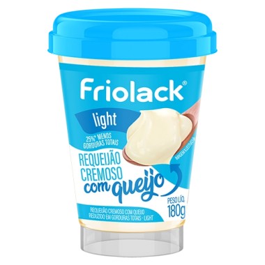 REQUEIJAO FRIOLACK CREMOSO LIGHT 180G