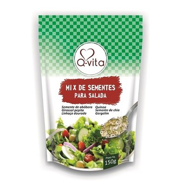 MIX SEMENTES Q VITA P SALADA SG 150G