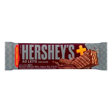 CHOCOLATE WAFER HERSHEYS AO LEITE 102G