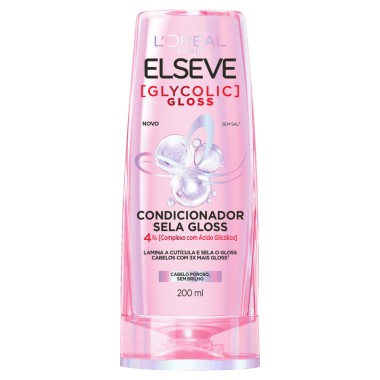 CONDICIONADOR ELSEVE GLYCOLIC GLOSS 200M